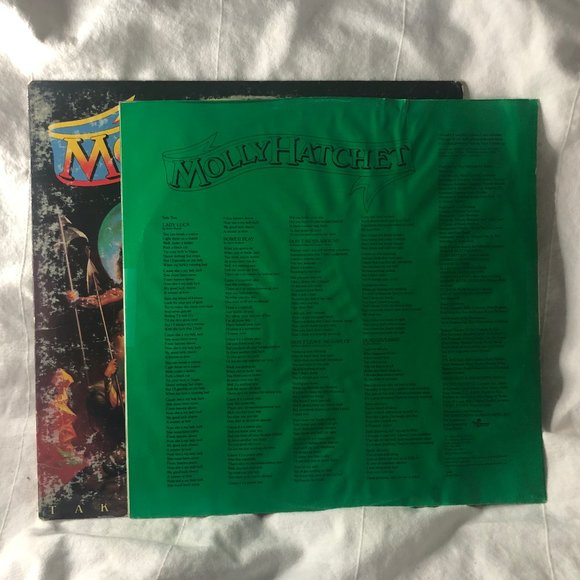 Molly Hatchet - Take No Prisoners - Original Pressed Vinyl LP 1981 - Picture 5 of 9